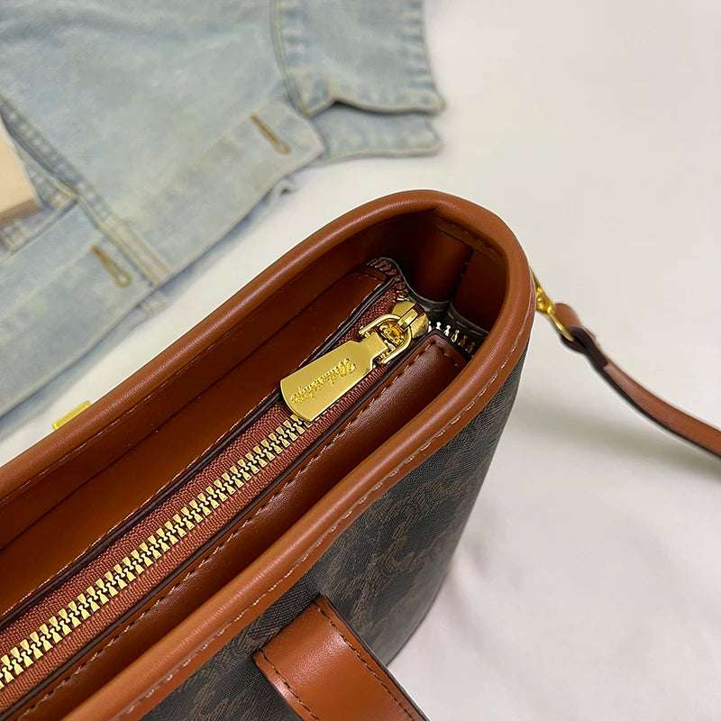 Women's Elegant Tote Bag – Light Luxury, Versatile & Stylish
