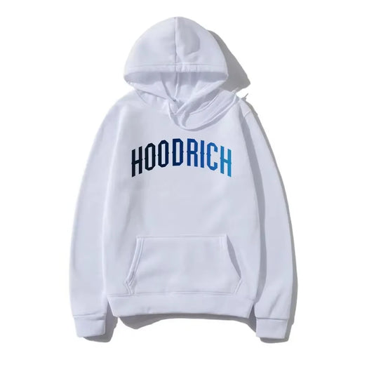 2025 Men's Printed Hoodie – Loose Fit Cotton Streetwear with Trendy Graphic Design