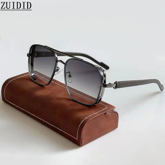2023 Vintage Square Sunglasses – Trendy Retro Steampunk Style for Men & Women