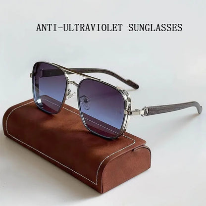 2023 Vintage Square Sunglasses – Trendy Retro Steampunk Style for Men & Women